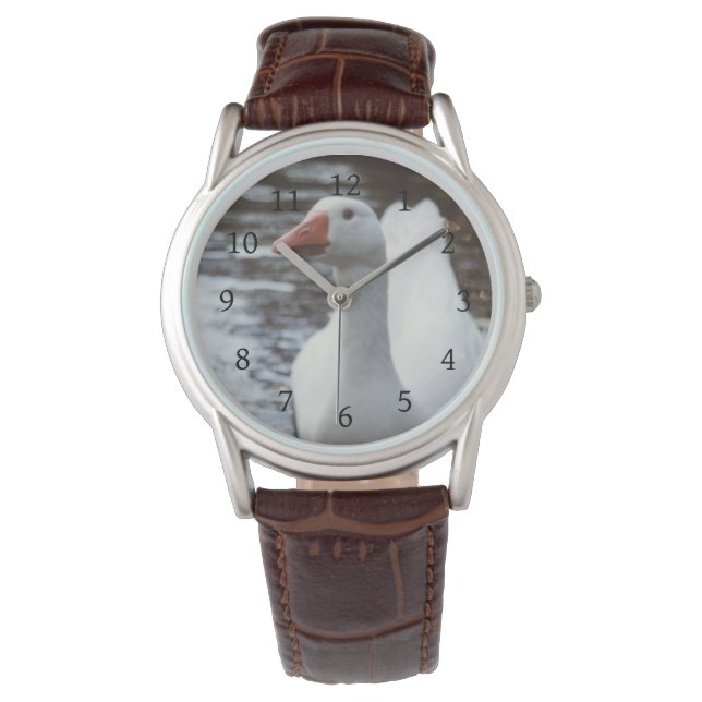Weißgans Armbanduhr (Vorderseite)