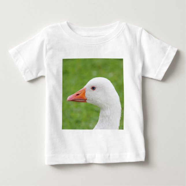 Weißgans Baby T-shirt (Vorderseite)