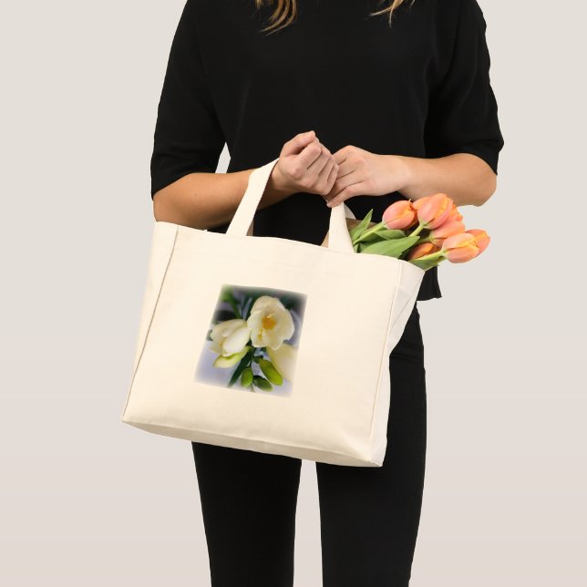 Weißgelbes Gefriermittel Mini Stoffbeutel (Vorderseite (Produkt))