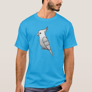 Weißgesicht-Perl-Zeichentrick-Nymphensittich-Papag T-Shirt