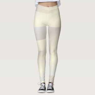 Weißgold geometrisch leggings