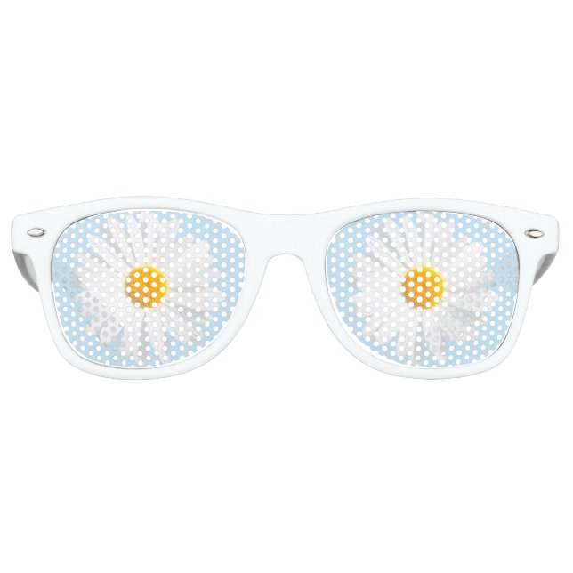 Weißkäfer Partybrille (Vorderseite)