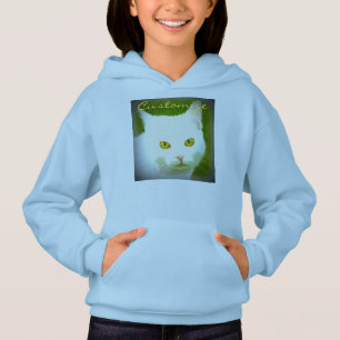 Weißkatze Hoodie