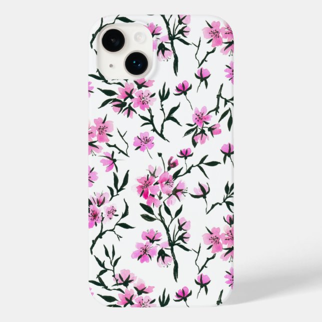 Weißkirschblüte Case-Mate iPhone 14 Plus Hülle (Rückseite)
