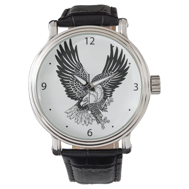 Weißkopfadler Armbanduhr (Vorderseite)