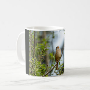 Weißkopfammer – Fine Art Vogel Fotografie Kaffeetasse