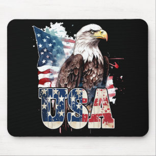 Weißkopfseeadler Amerikas 250. Geburtstag Mousepad