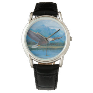 Weißkopfseeadler-Ansteigen Armbanduhr