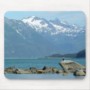 Weißkopfseeadler bei Skagway Alaska Mousepad