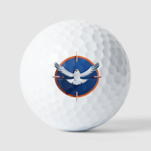 Weißkopfseeadler-Emblem Golfball