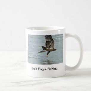 Weißkopfseeadler-Fischen Kaffeetasse