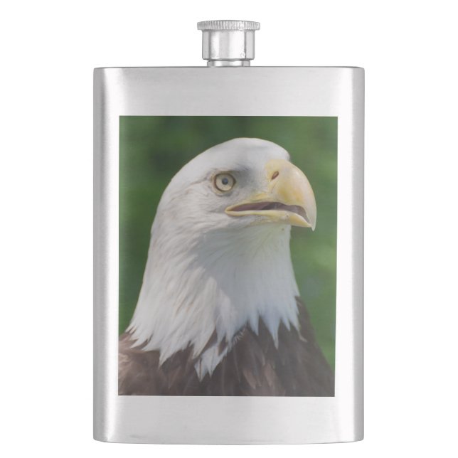 Weißkopfseeadler Flachmann (Vorderseite)