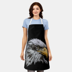 Weißkopfseeadler Grafik Amerikanisches Nationales  Schürze
