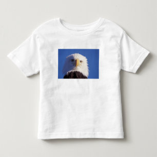Weißkopfseeadler, Haliaeetus leucocephalus, Kopfau Kleinkind T-shirt