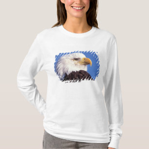 Weißkopfseeadler, Haliaeetus leucocephalus, Nahauf T-Shirt