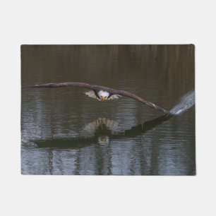 Weißkopfseeadler im Flug Fußmatte