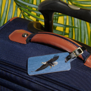 Weißkopfseeadler im Flug Gepäckanhänger