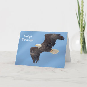 Weißkopfseeadler im Flug Karte