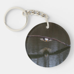 Weißkopfseeadler im Flug Schlüsselanhänger