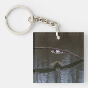 Weißkopfseeadler im Flug Schlüsselanhänger