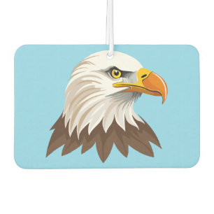 Weißkopfseeadler Kopf Autolufterfrischer