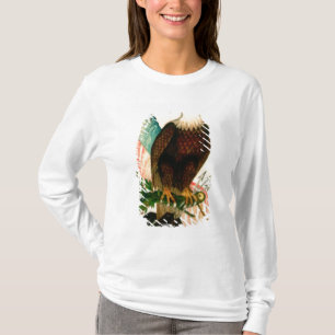 Weißkopfseeadler mit Flagge T-Shirt