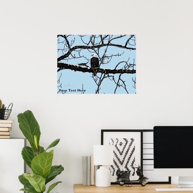 Weißkopfseeadler Poster (Heimbüro)