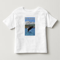 Weißkopfseeadler-Tauchen - WestYellowstone, M.Ü.