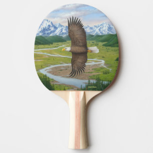 Weißkopfseeadler Tischtennis Schläger