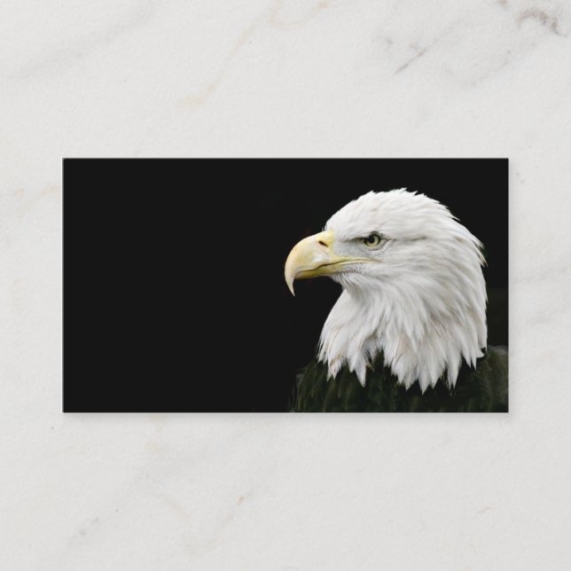 Weißkopfseeadler-Visitenkarte Visitenkarte (Vorderseite)
