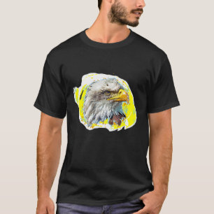 Weißkopfseeadler Vogel Aviarien Ornithologie Foto T-Shirt