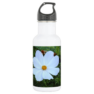 Weißkosmos Edelstahlflasche