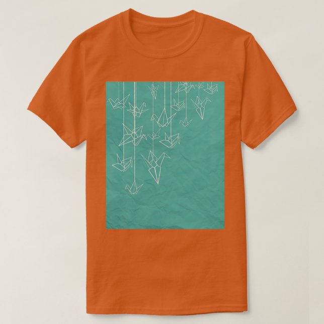 Weißkrane T-Shirt (Design vorne)