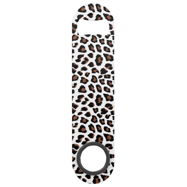 Weißleopard Speed Flaschenöffner (Vorderseite)