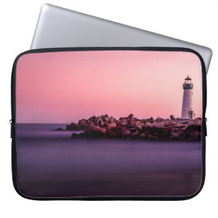 WEISSLICHTHEE AUF DER ROCKY SAASHORE LAPTOPSCHUTZHÜLLE