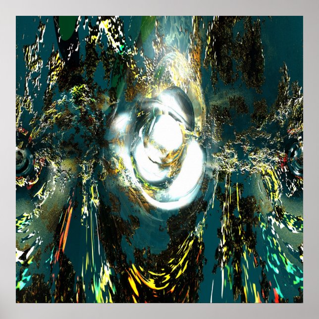 Weißloch Poster (Vorne)