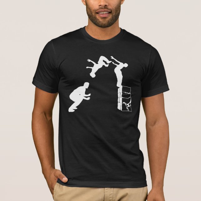 Weißrückseite drehen um T-Shirt (Vorderseite)