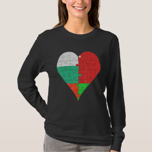 Weißrussisches Flaggenherz T-Shirt
