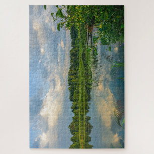 Weißrussland Беларусь Landschaft Natur Kanal Puzzl