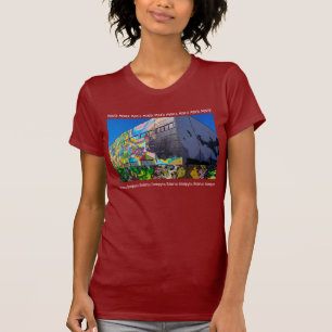 Weißrussland Беларусь Minsk Минск Architektur T-Sh T-Shirt