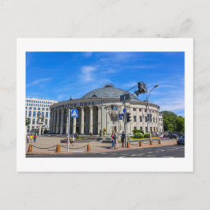 Weißrussland Беларусь Minsk Минск Zirkus Architekt Postkarte