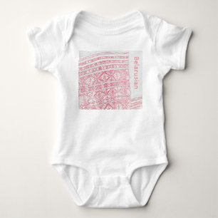 Weißrussland Б е л а р с у nationale Folkl Baby Strampler