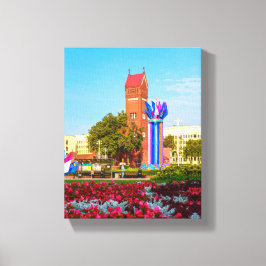 Weißrussland Б л а е с р у Minsk Jang Leinwanddruck