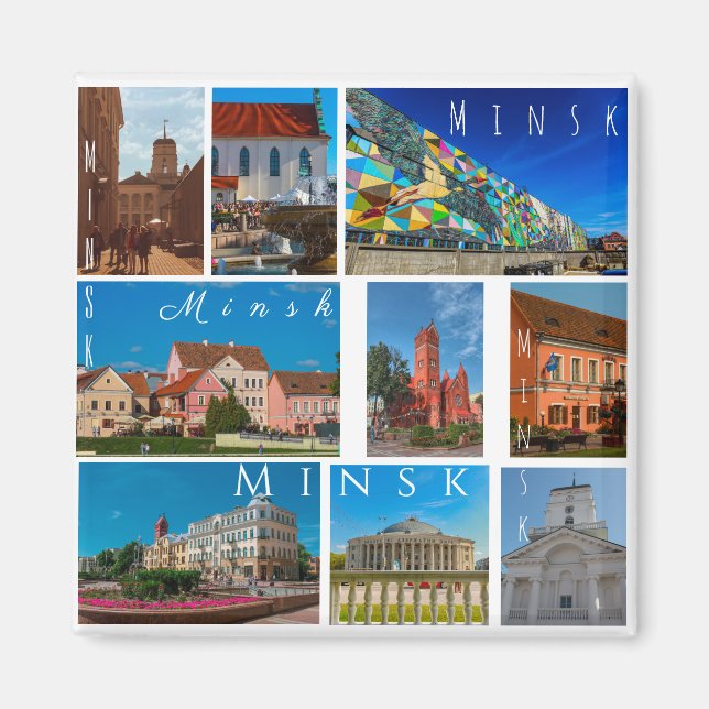 Weißrussland Б л а е с р у Minsk   Jang Magnet (Vorne)