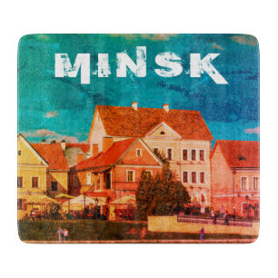Weißrussland Б л а е с р у Minsk  Jang Schneidebrett