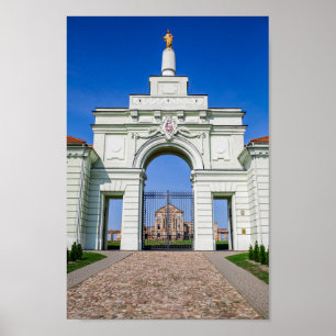 Weißrussland Б л а е с р Ruzhany Palace Architectu Poster