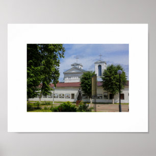 Weißrussland Б л а р с е Lepel Architecture Poster