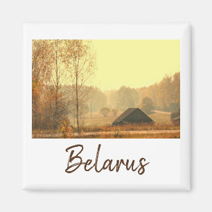 Weißrussland Architecture Rural Landschaftsmagnet Magnet