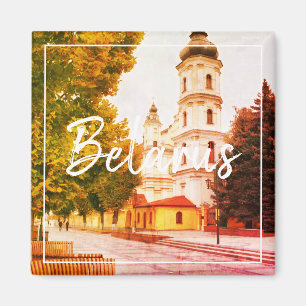 Weißrussland Architektur Pinsk Stadtlandschaft Mag Magnet