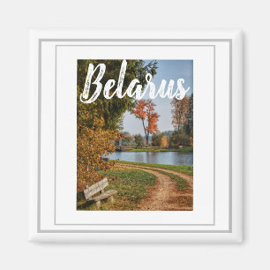 Weißrussland Augustow-Kanal Landschaft Magnet